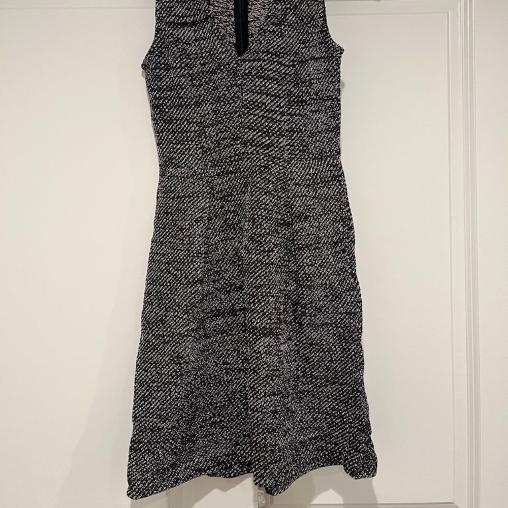 Madewell Purple Tweed Dress